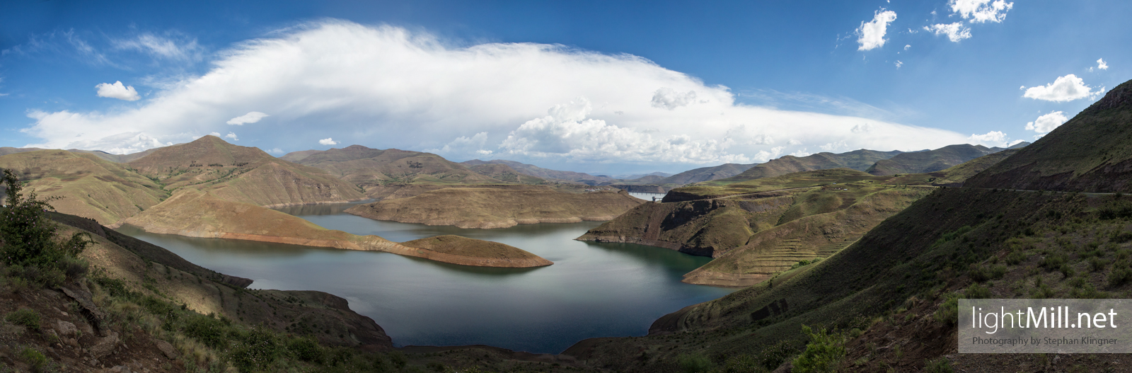 Katse Dam in Lesotho